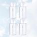 4 Pack Lockable 100ml Clear Pump Dispenser Bottles - Ideal for Travel Toner & Lotion - Perfect Cosmetic Organizer - Buy Online on SooperMarket.com