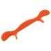 Angoily Orthotics Facial Smile Maker Arm Sleeves Football Beauty Tools Personal Face Trainer Smile Training Slim Mouth Exerciser Face Sweat Suit Lip Sportswear Man 11.5X2.5cm Orange