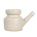 piuryue 350Ml Ceramic Neti Pot Nose Cleaning Pot Leakproof Spout Pot for Nasal Rinsing Nose Washing Men Women Grey