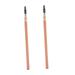 CANIGHT 2pcs Double Ended Eyebrow Pencil with Brush Women Brow Pencil Dark Brown Eyebrow Pencils Wood