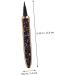 BELLIFFY 2pcs Diamond Eyeliner Liquid Liner Pen Black Eyeliner Women Household Eyeliners Gold Eyeliner Silver 1 count (Pack of 1) Black - Buy Online on SooperMarket.com