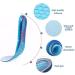 Alomejor Gel Sport Insoles for Men & Women - Orthopedic Shockproof Deodorant Silicone Inserts | Comfortable Inserts S (33-37) - Buy Online on SooperMarket.com