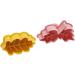 4 Pcs Leaves Cake Mold Cookie Mold Baking Mold Earphone Case Pirate Flag Banners Animal Tissue Holder for Car Dollhouse Miniature Bowl Prisms for Science Three-Dimensional 3D Leaf - Buy Online on SooperMarket.com