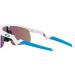 Oakley Oj9010 Resistor Rectangular Sunglasses | Polished White/Prizm Sapphire | 20 mm - Buy Online on SooperMarket.com