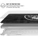 Las Vegas Raiders MacBook Air 13in (2020) Skinit Case + Skin - Officially Licensed NFL Black & White Design - Buy Online on SooperMarket.com