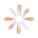 Handcess White Gradient Coffin French False Nails | Shiny Long Press-On Ballerina Acrylic Nails - 24PCS for Women & Girls - Buy Online on SooperMarket.com