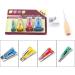 Yosoo Fabric Bias Tape Maker Awl Kit Set - Sewing Quilting Binding Tool Guide Strip - 6/12/18/25mm - 6pcs - Buy Online on SooperMarket.com