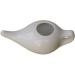 Qimacplus Leak Proof Neti Pot Hold 230 Ml Ceramic and 150 Ml Plastic Water Comfortable Grip | Dishwasher Safe Friendly Natural Treatment for Sinus and Congestion White and Blue - Buy Online on SooperMarket.com