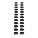 Dajidafu 1 Set Nails for Women Frosted Long Artificial Matte Fingernails Decals Wraps Full Cover Ballerina Gifts Manicure Kit Type 15
