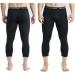 SMATSTYLE Men's Compression Pants | Breathable & Fast-Drying Running Trousers | Functional Sports Tights in Whitish-Gray - Buy Online on SooperMarket.com