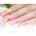 Yimart 500pcs French Acrylic Style False Nails Tips - White | Nail Art Tips With Box - Buy Online on SooperMarket.com