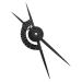 Mikinona Brow Mapping Ruler Eyebrow Positioning Ruler Miniature Tools Eyebrow Balance Ruler Eyebrow Shaper Advanced Eyebrow Card