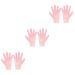 FOMIYES 3 Pairs Beauty Protective Glove Sun Protection Gloves for Women Moisturizing Gloves Moisturizing Hand Gloves Hand Moisturizer Gloves Women Dry Hand Gloves Dry Skin Repair Miss Sebs