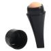 Oil Absorbing Roller Natural Volcanic Stone Facial Oil Control Stick Mini Massager Black