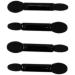 Angoily 150 pcs Eyeshadow Brush Eye Sponge Double-ended Shadow Makeup Tipped Black 50pcsx3pcs Blackx3pcs - Buy Online on SooperMarket.com