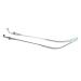 Ranara replacement glasses end tips glasses glasses 1 pair of glasses replacement bars metal-glasses repair parts bracket for borderless 2-hole glasses green