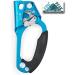 EPIC PEAK Right Hand Ascender | Strong Climbing Equipment with Ergonomic Rubber Handle | For 8-12mm Rope | Sport Climber, Arborist, Mountaineering Safety Tool - Buy Online on SooperMarket.com