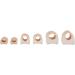 Toe Corrector Spacer: Bunion Preventing Ring Sleeves - 3 Pair Set for Nail Problems - Buy Online on SooperMarket.com