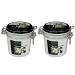 Bettina Barty Botanical Rice Milk Vanilla Body Butter 2 x 400ml + Enzyme Peeling Powder 10 g Free