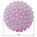 4 Pack Eco Laundry Dryer Balls - Reusable Silicone Fabric Softener Alternative for Quick Drying | Light Purple - Buy Online on SooperMarket.com