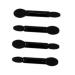NOLITOY 100pcs Eyeshadow Applicators - High-Quality Eye Shadow Makeup Tools for Flawless Application - Miss M Black - Buy Online on SooperMarket.com