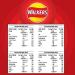 Walker Meaty Variety Multipack Crisps Box 20 x 25g | Assorted Flavors for Ultimate Snacking | Multipack | Savory and Crunchy - Buy Online on SooperMarket.com