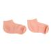 Gel socks Anggrek Moisturizing Foot care socks Gel socks with essential oils Moisturizing foot care socks for beauty salons prevent cracks relieve dry (XL)