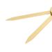Eyebrow Ruler - Adjustable Stainless Steel Brow Measuring Tool for Accurate Positioning | Gold Design | International Shipping - Buy Online on SooperMarket.com