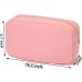 YogoRun Large Makeup Pouch Bag Travel Cosmetic Nylon Zipper Pouch for Women/Girls/Teens (Pink, L) - Buy Online on SooperMarket.com