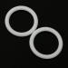 Folpus 10 Mini Silicone Rings for Pacifier Adapters & Holders - Green | International Shipping - Buy Online on SooperMarket.com