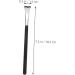 CANIGHT Blush Makeup Brush Nose Contour Brush Black Brush for Nose Makeup Concealer Brush 18.50X1.00X1.00CM Black - Buy Online on SooperMarket.com