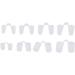 8pcs Silicone Nasal Dilator Snoring Solution for Better Sleep | Portable Nose Clamp for Nasal Breathers - Buy Online on SooperMarket.com