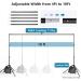 6.5x10ft Adjustable Backdrop Stand for Parties & Wedding Photography + 12 Balloons | ZBWW Photo Video Studio | Advertising Display - Buy Online on SooperMarket.com