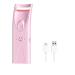 carrub Pink YJ02 Eyelashes Curls Portable Small Electric Heated Eyelash Curler Long Lasting Electric Heated Comb Makeup Tool