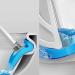 Toilet Brush Disposable Toilet Cleaning System Disposable Toilet Flushable Refill Fresh Brush Flushable Refills - 48 Refills Silicone Toilet Brush Blue - Buy Online on SooperMarket.com
