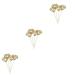 ibasenice Wedding D cor 300 Pcs Diamond Cake Topper Happy Birthday Topper Cake Picks Gold Diamond Topper Capacillos Para Cupcake Decor Cupcakes Diamond Cupcake Topper Paper Cup Wedding