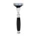 Union Razors SS3RZ Razor with Black Wood Handle 1 Count (Pack of 1)