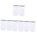 minkissy 4 Pairs Paraffin Wax Mit Heated Glives Manicure Gloves Heated Booties for Gloves for Hot Wax Moisturizing Hand Hot Wax Bags Drill Vise Work Comfortable White Bath Mat