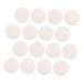 Housoutil 40pcs Face Wash Body Sponge Compact Powder Puff Face Sponge Pads Facial Scrubber for Face Lipstick Remover Pads Makeup Tool Multicolor Wood Pulp Cotton Cleansing Cotton White Woman 1 Count (Pack of 1) White
