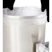 150 Small Mini Garbage Bags - 4 Gallon Clear Bathroom Trash Can Liners | 17 x 18 Inch | Bulk Plastic Waste Basket Bags - Buy Online on SooperMarket.com