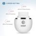 Vibrating Facial Cleansing Brush - 3-in-1 Electric Exfoliating Massager for Deep Cleaning | Waterproof & Rechargeable - White - Buy Online on SooperMarket.com