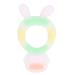Baby Bite Ring for Newborns (0-6 Months) - Wear-Resistant Dishwasher-Safe Pink Anti-Finger Sailing Teether - Buy Online on SooperMarket.com