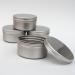 10 x 100ml aluminum socket large make-up candle pots 100ml capacity empty large cosmetics/candle/spice pots/hair product/sweet cans
