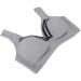 AYNEFY Nursing Bra - Lightly Padded Cotton for Breastfeeding & Pregnancy (XL Gray) | Prevents Sagging International Shipping Available - Buy Online on SooperMarket.com