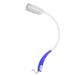 Mobiclinic back brush curved handle white-blue