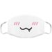QZQ HOME Unisex Cute Anime Mouth Mask - White Kawaii Anti Dust Face Cover - Buy Online on SooperMarket.com