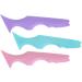 MAGICLULU 12 Pcs Silicone Beauty Ruler Blue Eyeliner Pencil Blue Mascara Silicone Eyeliner Aid The Face - Buy Online on SooperMarket.com