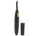 Electric Heated Eyelash Curler Portable Long Lasting Lash Curler for Women for Makeup Natural Curling Eye Lashes Lashes Curling Tool Battery Powered(Black)