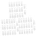 Beavorty 60 Pcs Nail case nail polish protector nail polish holder gel for nails nail art gel finger nail soak off nail polish cap holder nail polish cover nail polish varnish shield hat 4x2cmx3pcs As Shownx3pcs