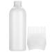 Dekaim Toothed Hair Dye Bottle 3 Colors Hair Dyeing Bottle Brush Shampoo Hair Color Oil Comb Applicator Tool(White) - Buy Online on SooperMarket.com